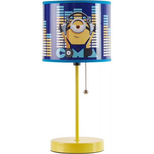  Universal Minions Kids Room Stick Table Lamp