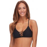 Body+Glove Body Glove Womens Smoothies Phoebe Solid Fixed Triangle Bikini Top Swimsuit