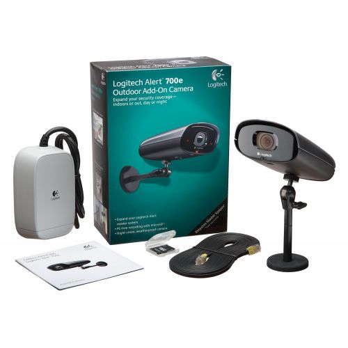 로지텍 Logitech Alert 700e Outdoor Add-On HD Quality Security Camera with Night Vision (Discontinued by Manufacturer)