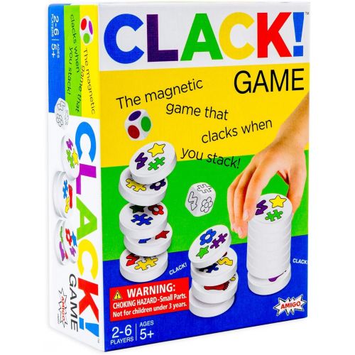  [아마존베스트]Amigo Games AMIGO Games Clack! Kids Magnetic Stacking Game