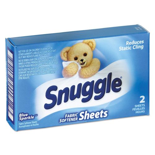  Snuggle Fabric Softener Sheets Vend-Design Fresh Scent, 2 Sheets/Box 100/Case
