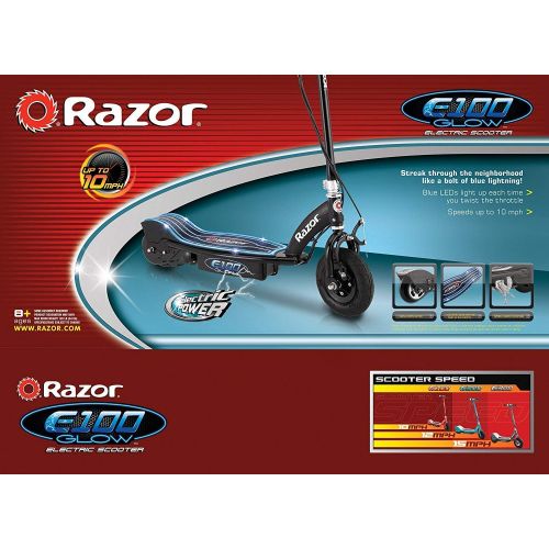 레이져(Razor) Razor E100 Glow Electric Scooter