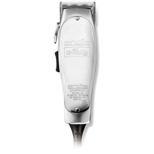  Andis Master 15-Watt Adjustable Blade Hair Clipper, Silver (01557)