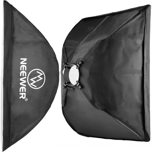 니워 Neewer 600W Studio Strobe Flash Photography Lighting Kit:(2)300W Monolight,(2) Softbox,(1) RT-16 Wireless Trigger,(2)33 inches Translucent Umbrella for Video Portrait Location Shoo