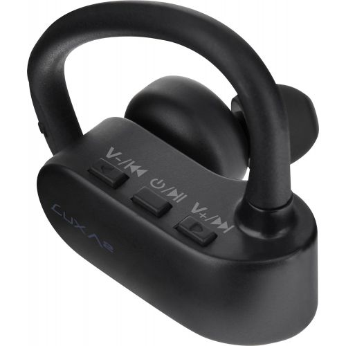  Thermaltake LUXA2 Lavi X True Wireless Bluetooth 4.2 IPX4 Splash Resistance Sports In-Ear Headphone with Anti-Slip Ear Hook AD-HDP-PCLXBK-00