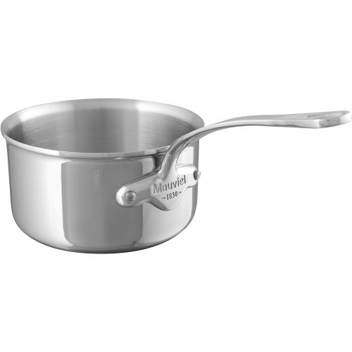  Mauviel 5210.16 M Cook 16CM CAST SS HDL 2.6MM Mcook Saucepan, 16, Stainless Steel