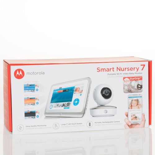 모토로라 Motorola Baby Motorola Smart Nursery 7 Dual Mode Baby Monitor with Camera and 7 Touch Screen Parent Monitor and Wi-Fi Viewing