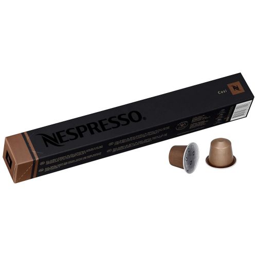 네슬레 Nestle Nespresso Nespresso Variety Pack OriginalLine Capsules, 100 Count Espresso Pods, 10 Assorted Medium Roast Coffee Flavors