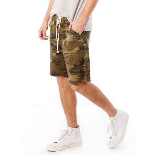  Alternative Mens Printed Light French Terry Victory Short