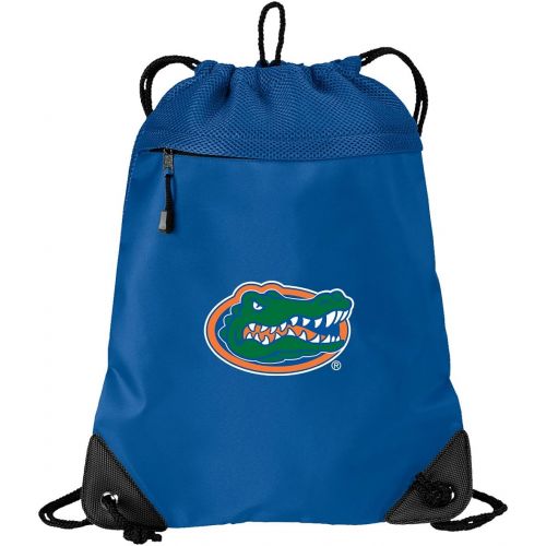  Broad Bay Official University of Florida Drawstring Backpack Florida Gators Cinch Bag - Cool MESH & Microfiber