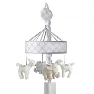 Just Born Keepsake Musical Mobile, Grey Elephant and Deer, One Size
