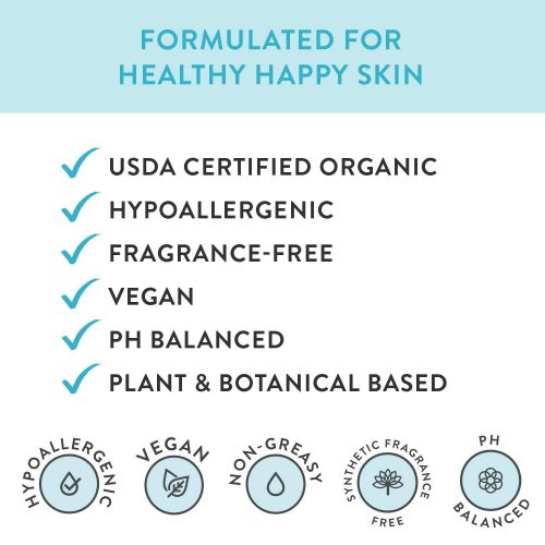  The Honest Company Organic All-Purpose Balm | Certified Organic | Plant-Based | Hypoallergenic Skin Care | Organic Sunflower, Olive, Coconut and Tamanu Oil | Soothe Sensitive Skin
