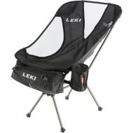 LEKI (gravel) Outdoor Camping folding chair sub-one lightweight 1,300,357 black (190)