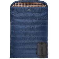 TETON SPORTS TETON Sports Mammoth Queen Size Sleeping Bag; Warm and Comfortable; Double Sleeping Bag Great for Family Camping; Compression Sack Included
