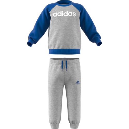 아디다스 Adidas adidas Kids Infants Boys Jogger Set Lifestyle Logo Pant Sweatshirt School DJ1569