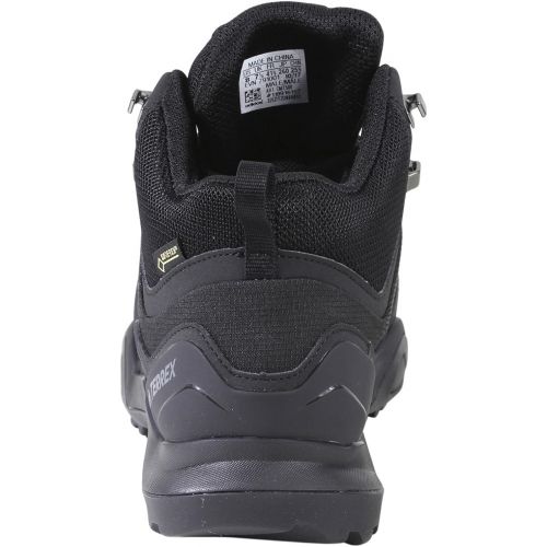 아디다스 Adidas adidas outdoor Mens Terrex Swift R2 Mid GTX Shoe (10.5 - BlackBlackBlack)