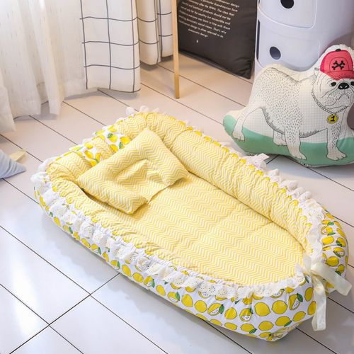  Ukeler Cotton Portable Travel Infant Bed,Crib,Bassinet, Baby Nest for Baby Lounger, Infant Lounger,...