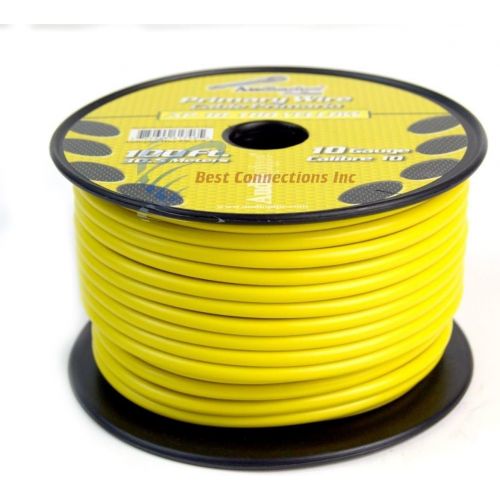  Audiopipe 10 GA GAUGE 10 ROLLS 100 FT SPOOLS PRIMARY AUTO REMOTE POWER GROUND WIRE CABLE