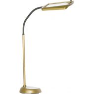 Daylight daylight24 402039-05 Full Page 8 x 10 Inch Magnifier LED Illuminated Floor Lamp, Silver