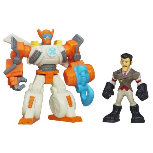  Playskool Heroes Transformers Rescue Bots Blades The Copter-Bot and Dr. Morocco Figures