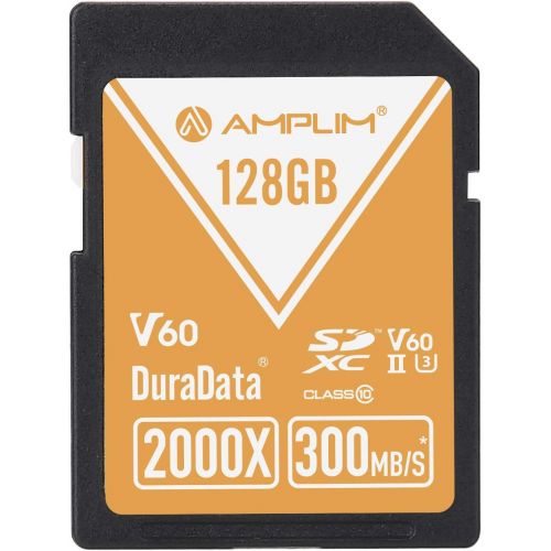  [아마존 핫딜] [아마존핫딜]128GB V60 UHS-II SDXC SD Card - Amplim Blazing Fast 300MB/S (2000X) UHS2 Extreme High Speed 128 GB/128G SD XC Memory Card. 4K 8K Video Camera UHSII Card for Fujifilm, Nikon, Olympu