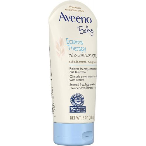  [아마존베스트]You purchased this item on November 30, 2018. Aveeno Baby Eczema Therapy Moisturizing Cream with Natural Colloidal Oatmeal for Eczema Relief, 5 oz