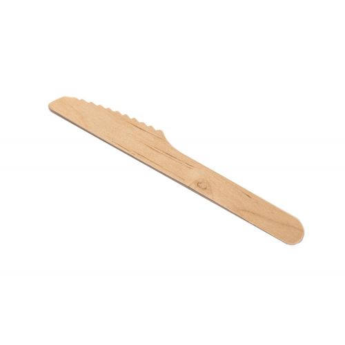  Perfect Stix Wooden Compostable Cutlery Knife, 5-1/2 Length (Pack of 1,000)