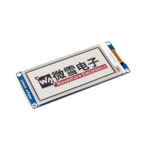  CQRobot 2.9 inch E-Paper RedBlackWhite Display HAT(E-Ink Display Module), 296x128 Resolution, with Embedded Controller and SPI Interface to Connect Raspberry PiArduinoNucleo Co