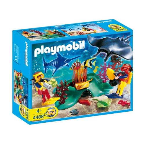 플레이모빌 PLAYMOBIL Playmobil Divers In Tropical Reef