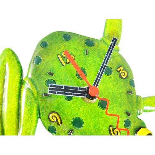  Allen Designs Frog Fly Pendulum Clock
