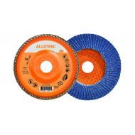 Walter Surface Technologies Walter 15W454 Flexsteel High Performance Flap Disc [Pack of 10]  40 Grit Grinding Disc for 4.5 in. Angle Grinders. Blending & Finishing Disc