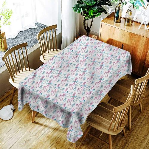  Sillgt Spill-Proof Table Cover Baby Milk Bottles Pacifiers High-end Durable Creative Home 60 W x 84 L
