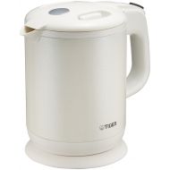 /Tiger TIGER Steam-Less Electric Kettle Wakuko 0.8 liters Pearl White PCH-G080-WP