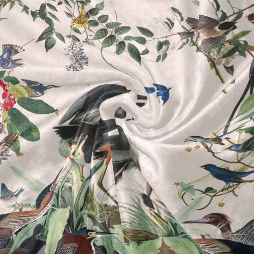  KEEPDIY Audubon Herons Song Birds Blanket-Warm,Lightweight,Soft,Pet-Friendly,Throw for Home Bed,Sofa &Dorm 60 x 50 Inch