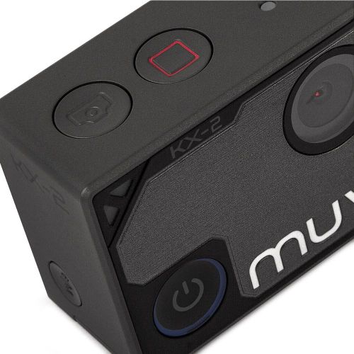  Veho Muvi KX-2 Pro Action Kamera, KX-Serie, Freisprecheinrichtung, WiFi, 16GB microSD Karte, 4k Action Cam, 12MP Foto, 4k30 / 1080p100, wasserdichtes Gehause (VCC-009-KX2-PRO)