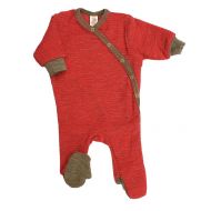 Engel 100% Organic Merino Terry Wool Baby Overall Romper with Press-Studs on The Side