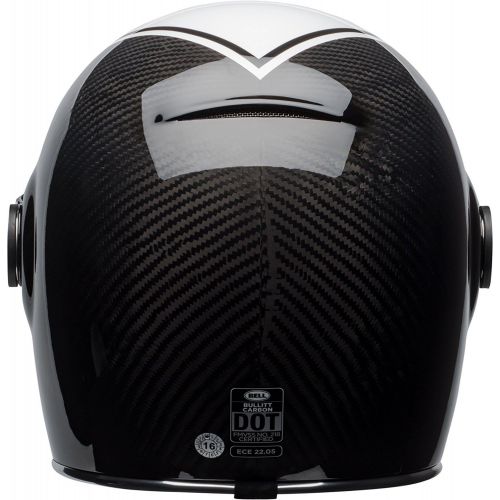 벨 Bell Bullitt Carbon Full-Face Motorcycle Helmet (Solid Matte Carbon, X-Small)