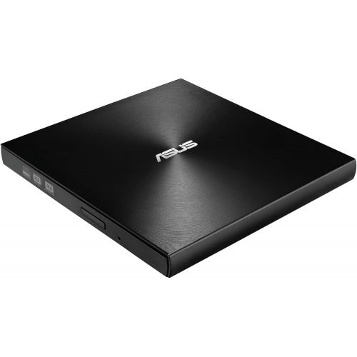 아수스 Asus ASUS ZenDrive Black 13mm External 8X DVDBurner Drive +-RW with M-Disc Support, Compatible with Both Mac & Windows and Nero BackItUp for Android Devices (USB 2.0 & Type-C Cables I
