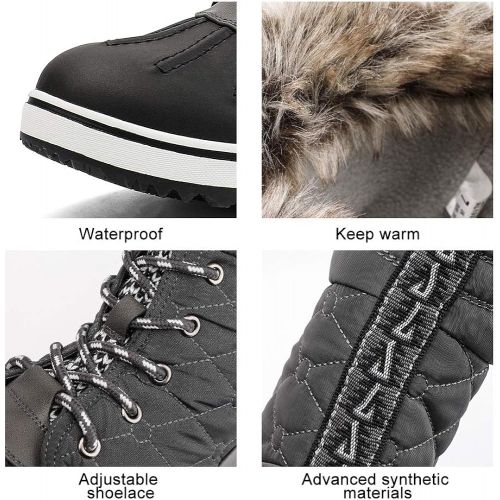  [아마존핫딜][아마존 핫딜] ALEADER Womens Mid-Calf Waterproof Winter Snow Boots