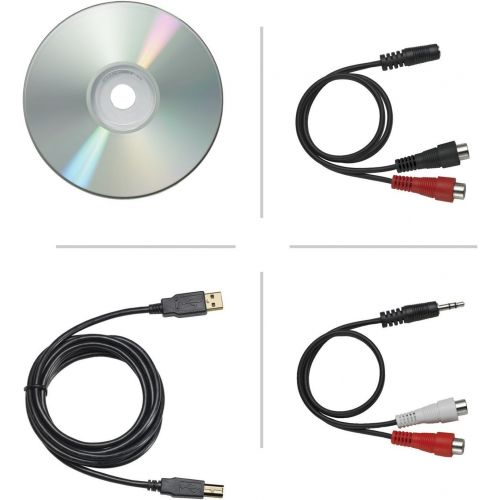 오디오테크니카 Audio-Technica AT-LP1240-USB Direct-Drive Professional DJ Turntable (USB & Analog)