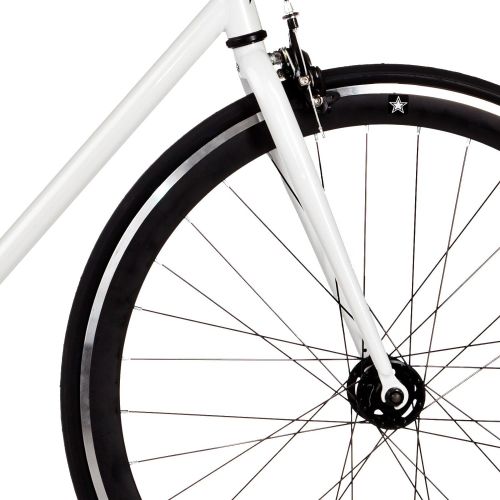  Big Shot Bikes | Prime Line | Fixie | Track Bike | Single Speed or Fixed Gear Options | for Men & Women | Small, Medium & Large