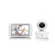 Motorola Baby Motorola MBP36XL Portable Video Baby Monitor, 5-Inch Color Screen Portable, Rechargeable Camera with Remote Pan, Tilt, and Zoom, Two-Way...