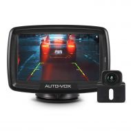 AUTO-VOX AUTO VOX Digital Wireless Backup Camera Kit CS-2, Stable Signal Rear View Monitor and Reversing Camera for Vans,Trucks,Camping Cars,RVs