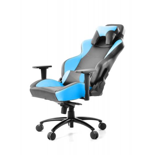  Triumph Gamer TG Video Gaming ChairOffice ChairExecutive Chair -Black&Blue- Molded Foam3D Adjustable ArmrestsEnvironmental PU leather …