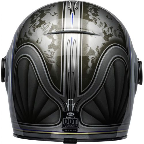벨 Bell Bullitt Special Edition Full-Face Motorcycle Helmet (Hart-Luck Gloss Metallic Bubbles, Medium)