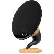 Victrola Gramophone Symphony Bluetooth Speakers with Built-in Subwoofer and Rechargeable Battery, Dark Walnut Finish (VSG-140-WAL)