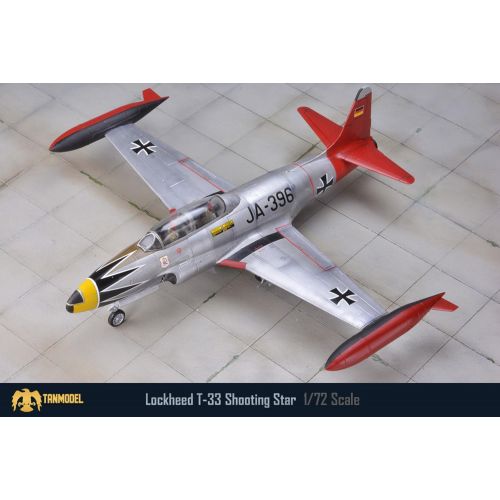  TAN02905 1:72 TanModel Lockheed T-33 Shooting Star [MODEL BUILDING KIT]