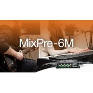 /Sound Devices MixPre-6M Portable Multitrack Audio Recorder and USB Audio Interface with Overdub for Musicians