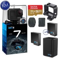 K&M GoPro HERO6 Black Bundle w 32GB micro SD Memory Card + 38 Piece Accessory Kit