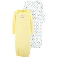 Carter%27s Carters Baby Girls 2-Pack Babysoft Sleeper Gowns